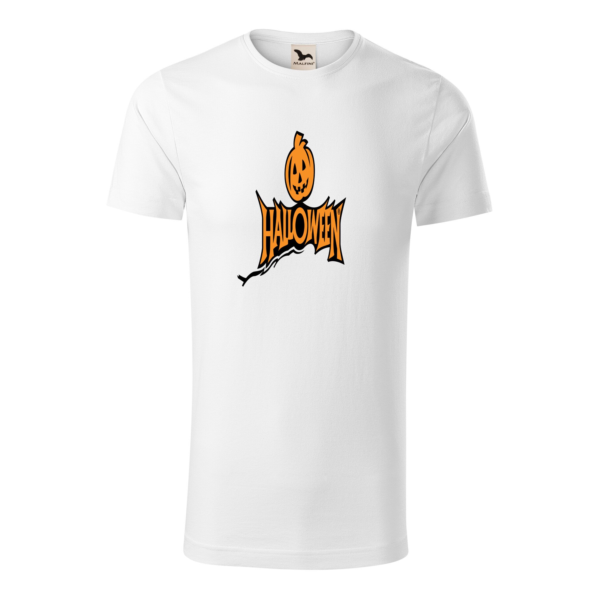 Tricou barbati clasic, Malfini, Halloween, Alb, 2XL