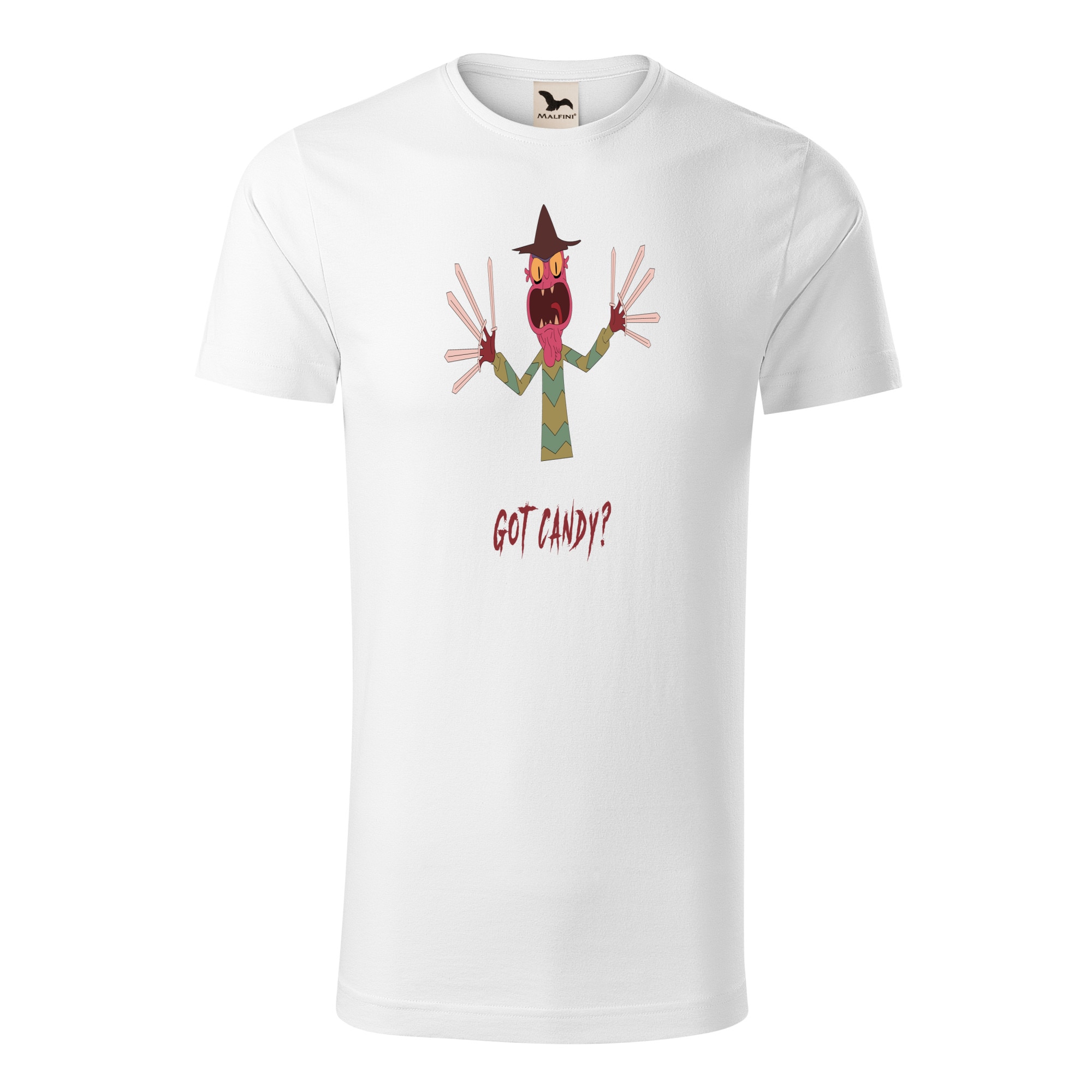 Tricou barbati clasic, Malfini, Got Candy Halloween, Alb, 2XL