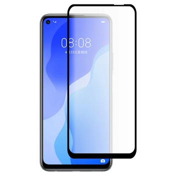 Folie Sticla Premium pentru Huawei P40 Lite 5G, 5D, Full Glue, Negru Folie Sticla Premium pentru Huawei P40 Lite 5G, 5D, Full Glue, Negru