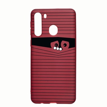 Husa Samsung Galaxy A21, Look Back, rezistenta la uzura, anti-alunecare, din silicon Premium, Pomegranate 38 Husa Samsung Galaxy A21, Look Back, rezistenta la uzura, anti-alunecare, din silicon Premium, Pomegranate 38