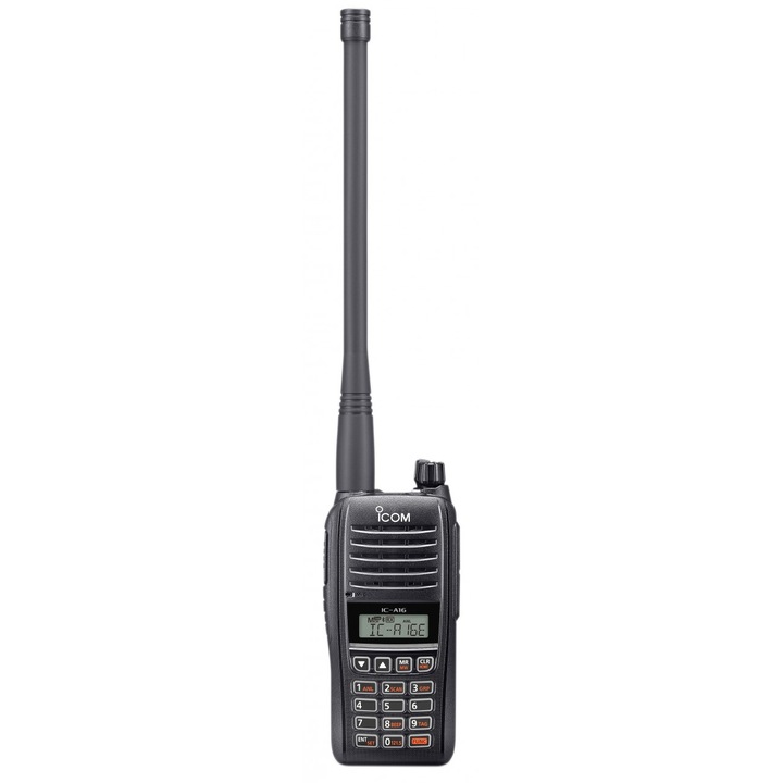 Преносима радиостанция ICOM IC-A16E#22, авиационна