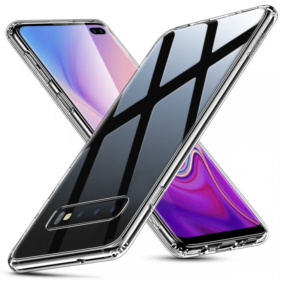 Husa protectie compatibila cu Samsung Galaxy S10, Premium Quality, transparenta, ultra slim din silicon