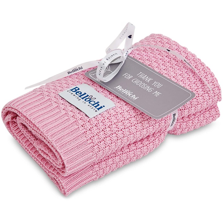 Paturica Bellochi din bambus, 130 x 170 cm, Rosa