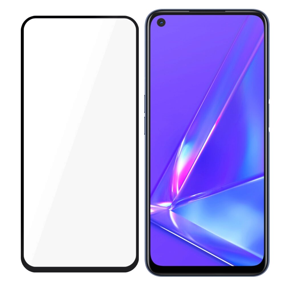 Folie Sticla 3MK HardGlass Max Lite pentru Oppo A72 / A92, 3D, Full Cover, Negru