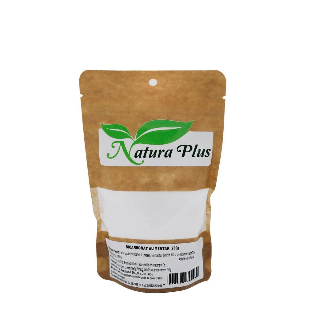 Bicarbonat Alimentar 250 G Natura Plus
