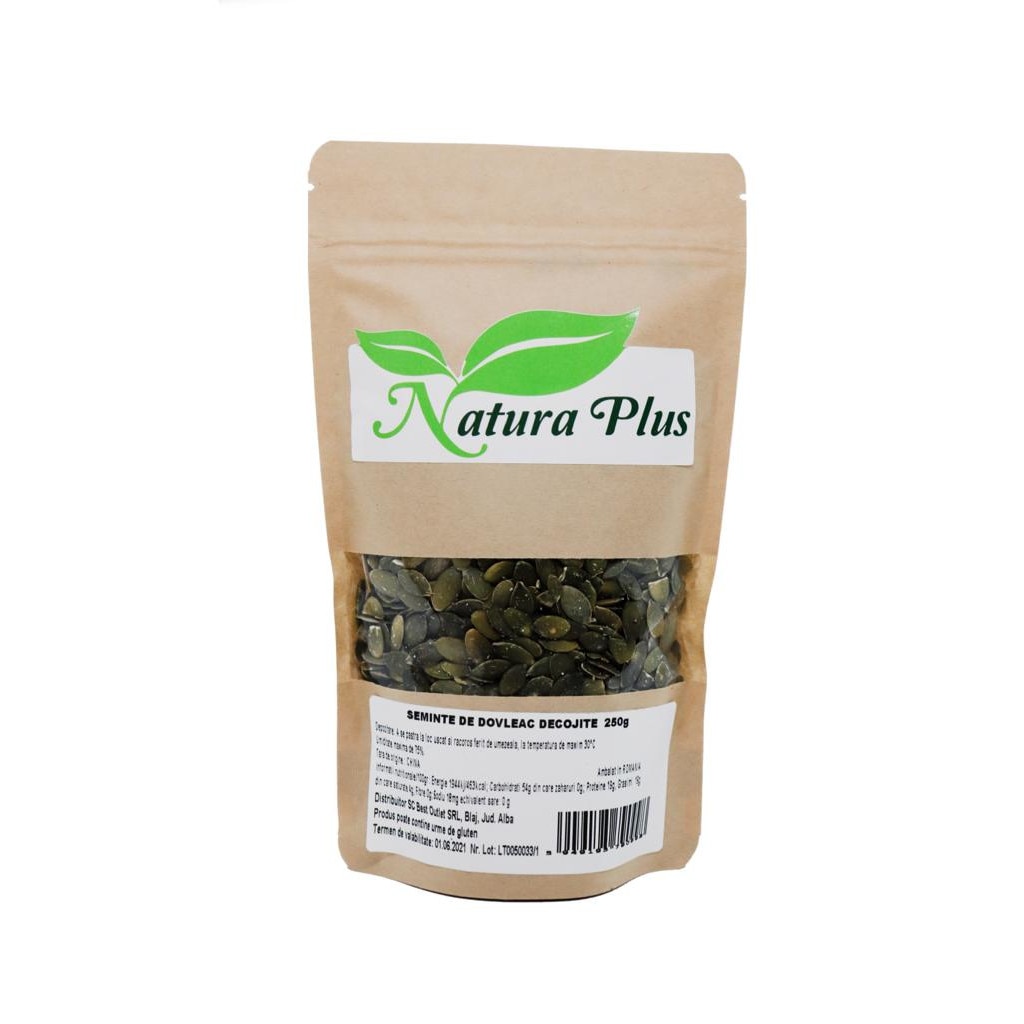 Semintre Dovleac crude 250 G Natura Plus