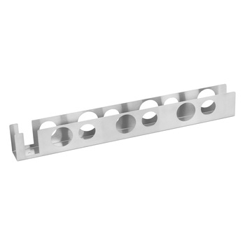 Raft suport pentru sticle cu vin Pfalz 6, en.casa, 55 x 5 x 7 cm, otel inoxidabil, argintiu, pentru 6 sticle cu vin Raft suport pentru sticle cu vin Pfalz 6, en.casa, 55 x 5 x 7 cm, otel inoxidabil, argintiu, pentru 6 sticle cu vin