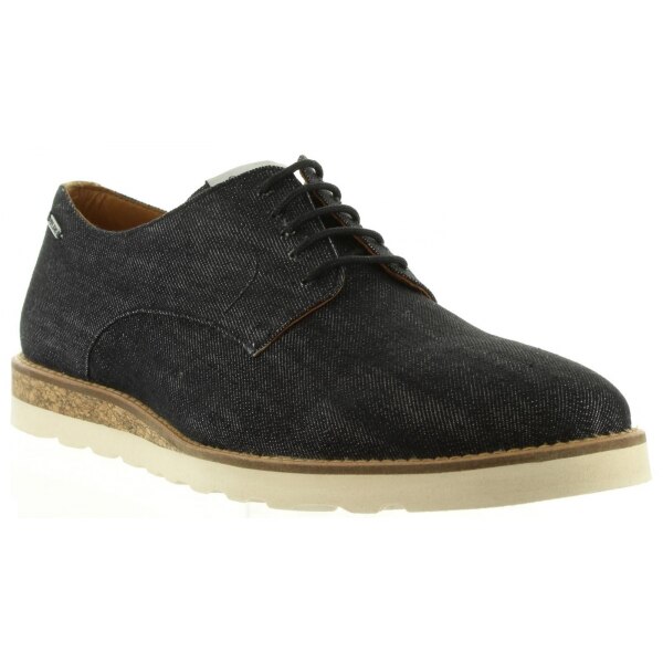 Pantofi barbati Pepe Jeans Barley, Denim, Negru, 43 EU