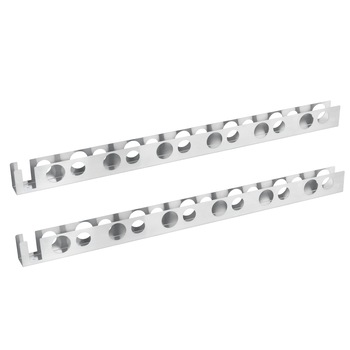 Raft suport pentru sticle cu vin Pfalz 24, en.casa, 200 x 5 x 7 cm, otel inoxidabil, argintiu, pentru 24 sticle cu vin Raft suport pentru sticle cu vin Pfalz 24, en.casa, 200 x 5 x 7 cm, otel inoxidabil, argintiu, pentru 24 sticle cu vin