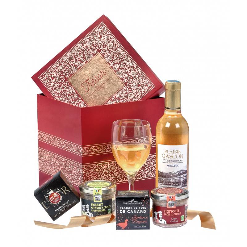 Cos Cadou Gastronomic Tresor pentru orice ocazie Ducs de Gascogne 5 produse