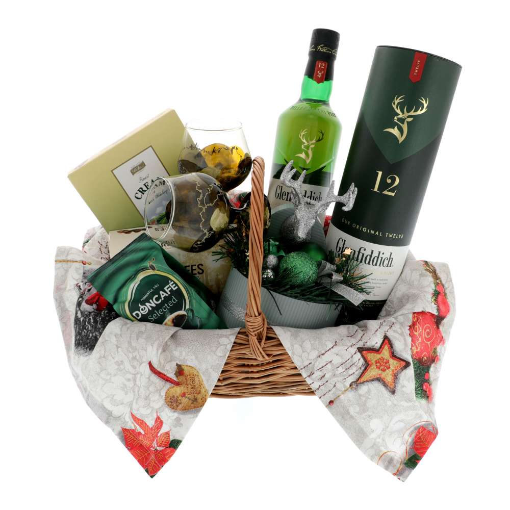 Cos Cadou Craciun Glenfiddich 8 Produse