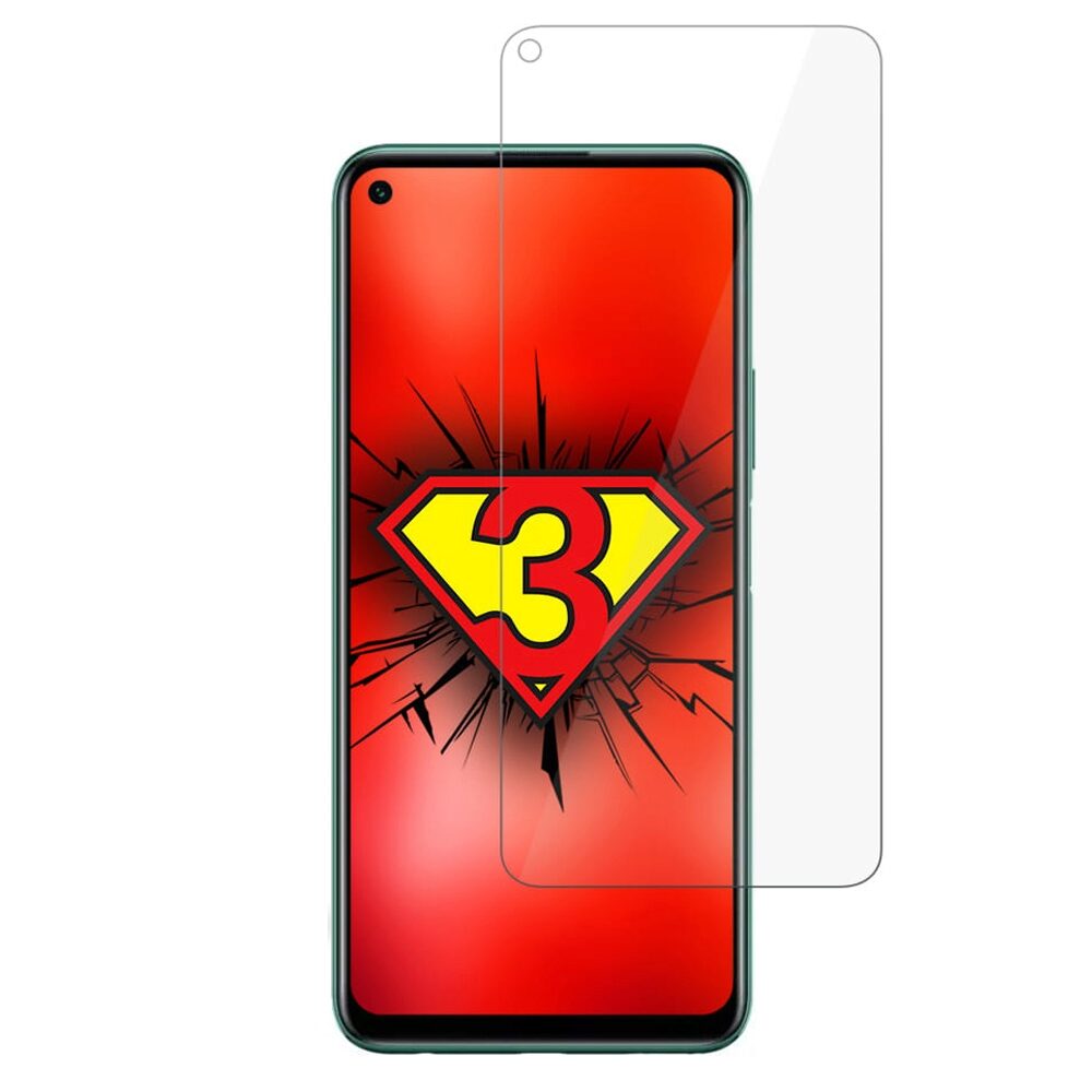 Folie Protectie Sticla Flexibila 3MK pentru Huawei P40 Lite 5G, Structura Incasabila, 7H, 0.3 mm, Transparenta