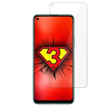 Folie Protectie Sticla Flexibila 3MK pentru Huawei P40 Lite 5G, Structura Incasabila, 7H, 0.3 mm, Transparenta Folie Protectie Sticla Flexibila 3MK pentru Huawei P40 Lite 5G, Structura Incasabila, 7H, 0.3 mm, Transparenta