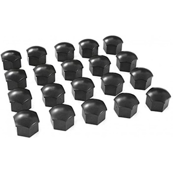 Set 20 capace prezoane, Skoda, Negru Set 20 capace prezoane, Skoda, Negru