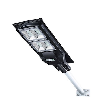 Lampa solara stradala Zolia™ 120W, 240 LED SMD, cu senzor de miscare, panou solar incorporat 16W 52x23cm, brat de montare inclus si telecomanda cu functii multiple de setare a intensitatii luminoase si timpului de functionare Lampa solara stradala Zolia™ 120W, 240 LED SMD, cu senzor de miscare, panou solar incorporat 16W 52x23cm, brat de montare inclus si telecomanda cu functii multiple de setare a intensitatii luminoase si timpului de functionare