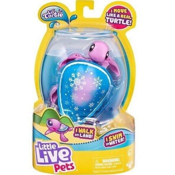 Jucarie interactiva Little Live Pets, Snowbreeze testoasa care inoata, 4 ani+ Jucarie interactiva Little Live Pets, Snowbreeze testoasa care inoata, 4 ani+