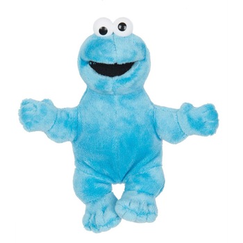 Jucarie de plus Sesame Street - Cookie Monster, albastru, inaltime 20 cm Jucarie de plus Sesame Street - Cookie Monster, albastru, inaltime 20 cm