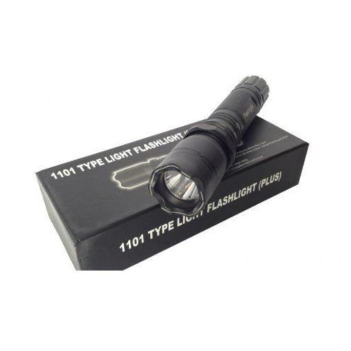 Фенер с електрошок и собствена батерия