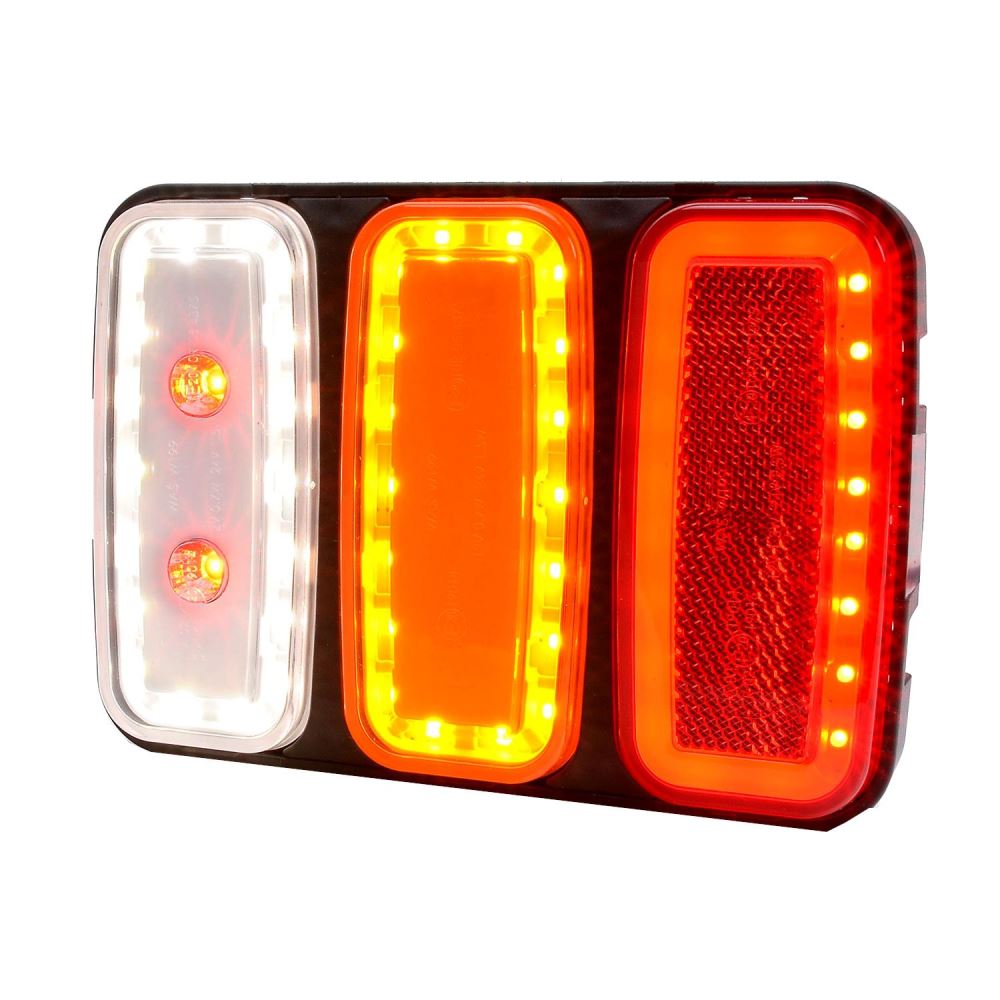 Lampa stop 165x117, 6 functii, mers inapoi, ceata, W227 1487/I Was Lampdemia