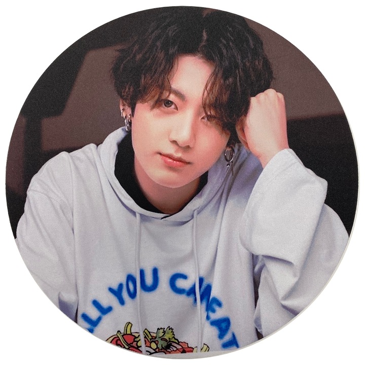 Egyedi BTS Jungkook egérpad, poliészter