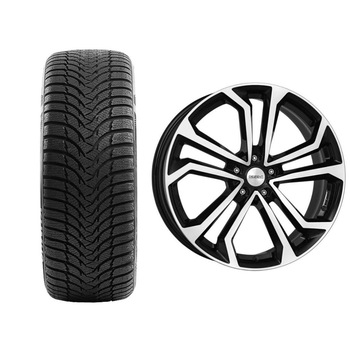 Roata completa Renault Captur janta aliaj Dezent TA Dark 7.5x17 + anvelopa iarna Kumho WP51 215/60R17 96H Roata completa Renault Captur janta aliaj Dezent TA Dark 7.5x17 + anvelopa iarna Kumho WP51 215/60R17 96H