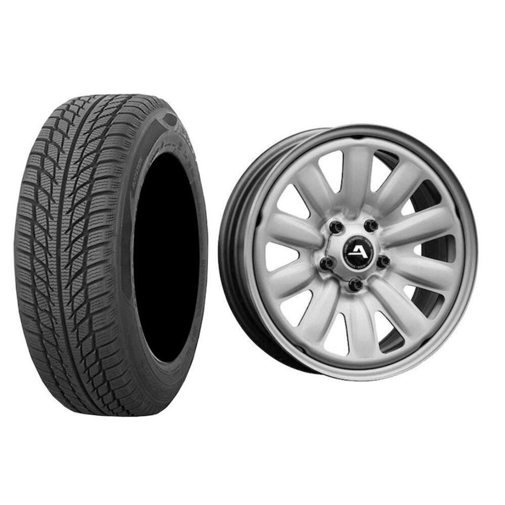 Roata completa Renault Megane RFB janta otel ALCAR 130404 6.5x16 + anvelopa Iarna Westlake SW608 205/55R16 91H + Senzor presiune ALCAR