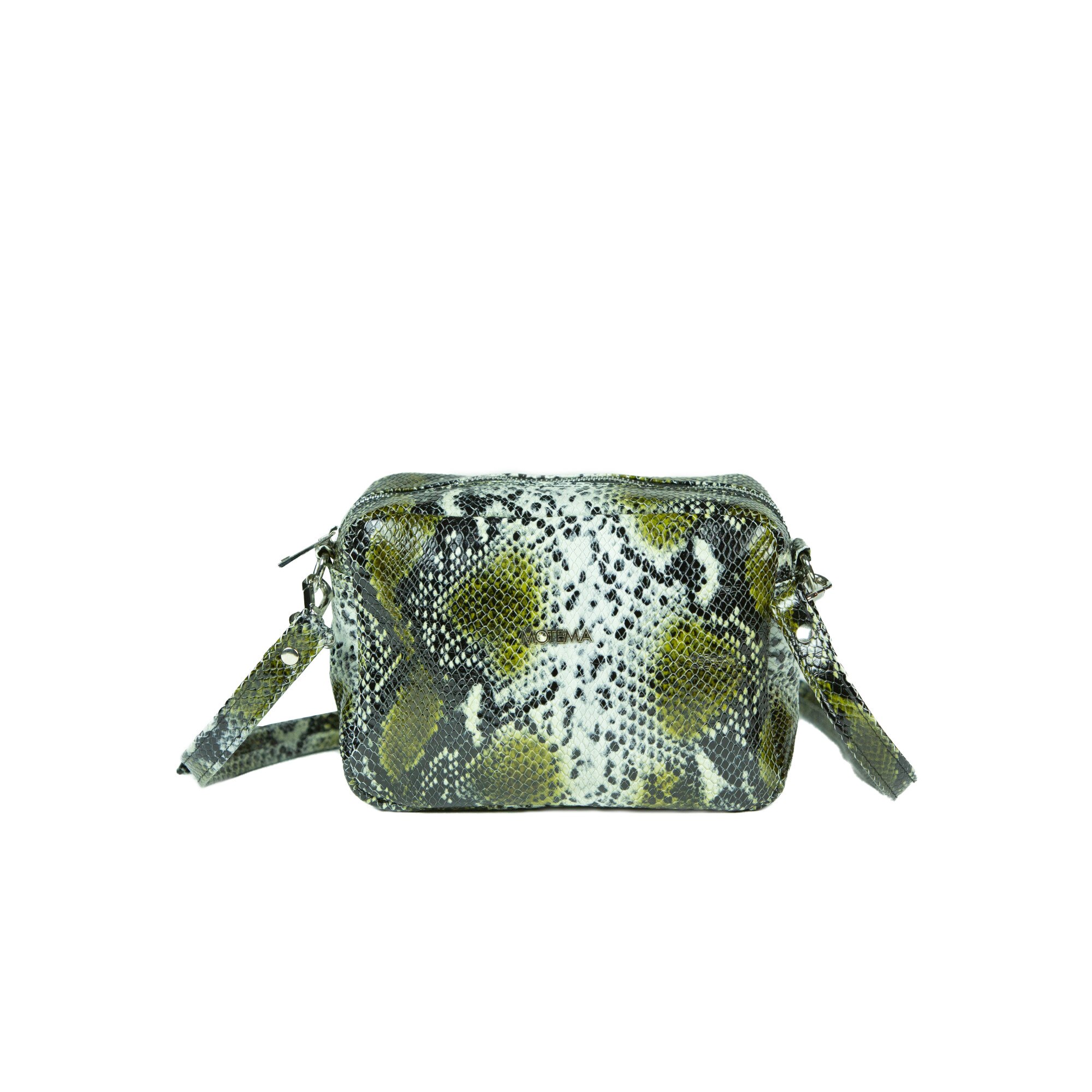 Geanta piele, Claire, vernil, 17x21x8 cm