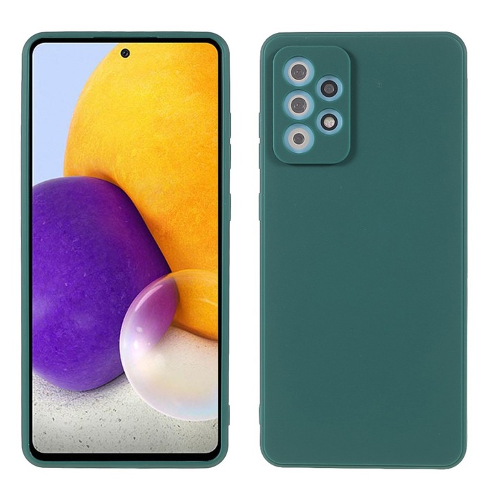 Цветен Кейс/Калъф за Samsung Galaxy A52s 4G, Зелен