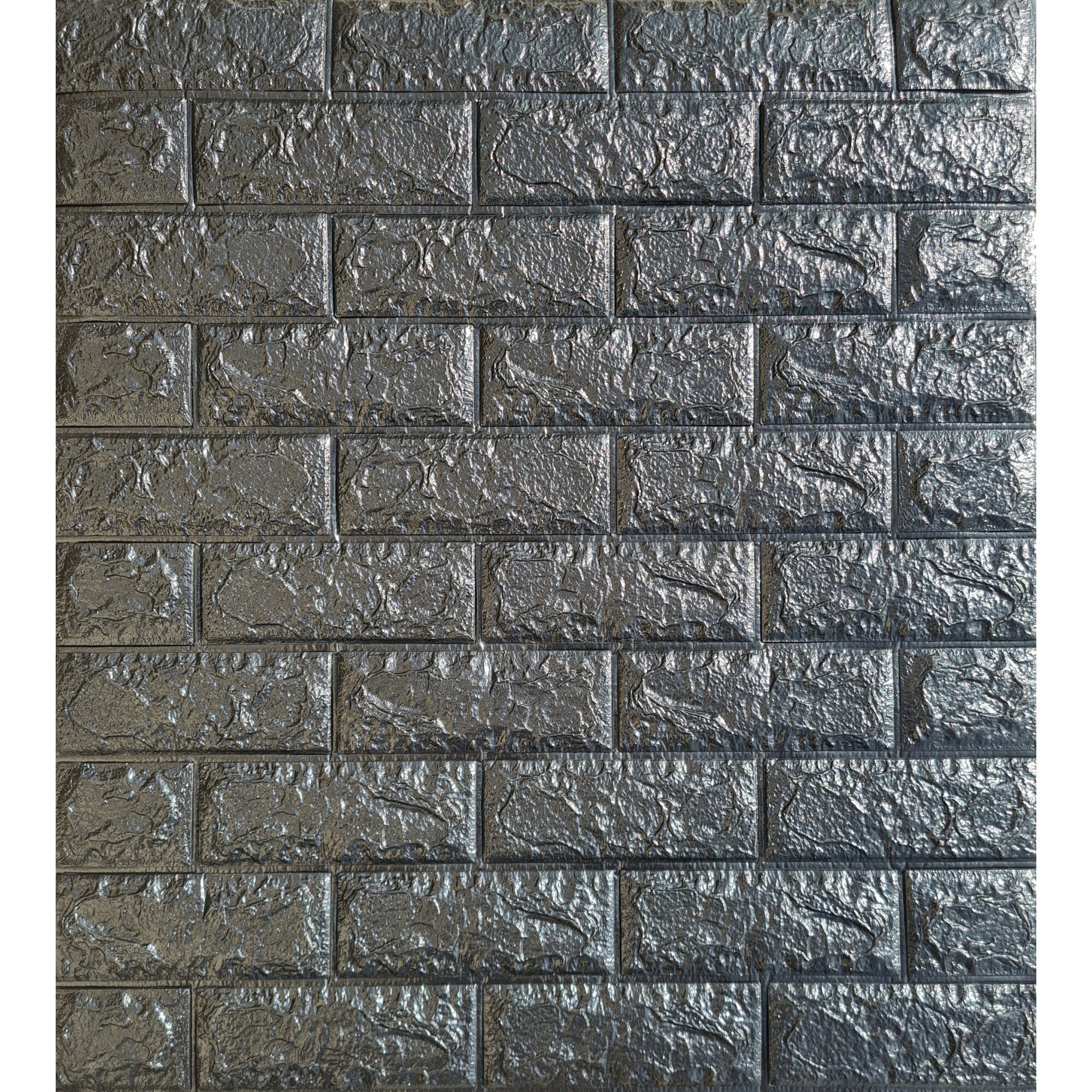 Tapet DEGRETS 99202 3D Autocolant negru, 70cm x 77cm x 6 mm