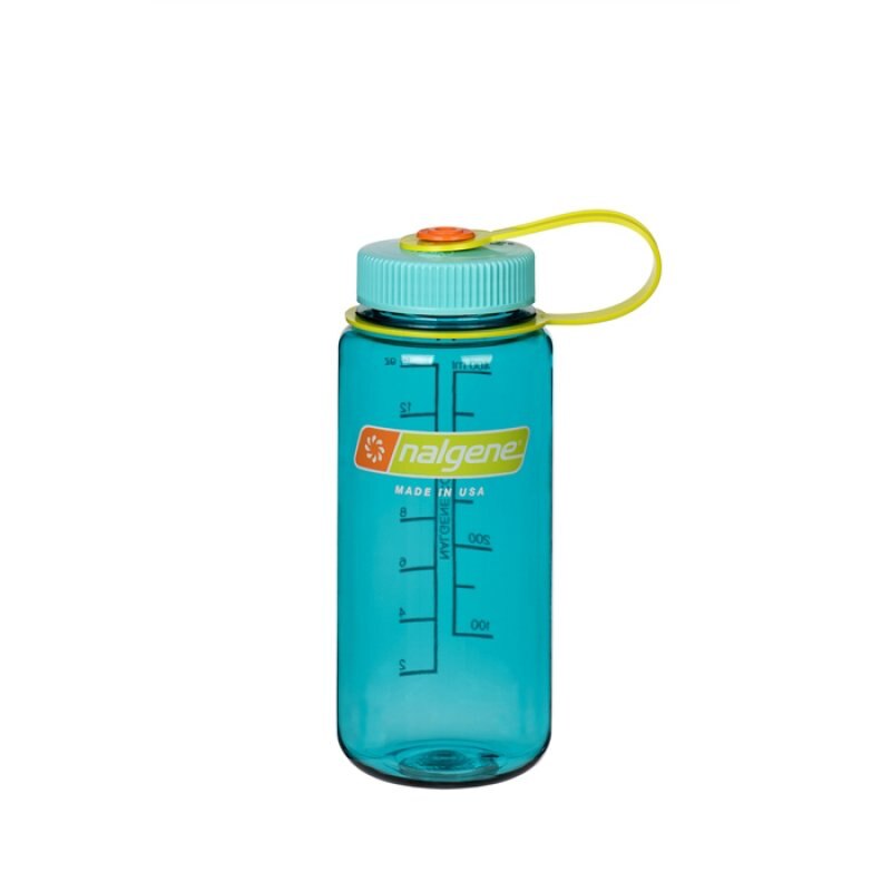 Bidon wide mouth 14oz, Albastru
