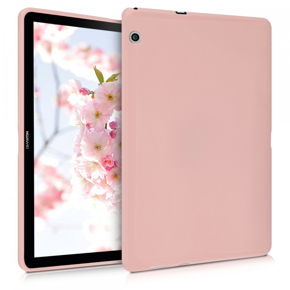 Husa pentru Huawei MediaPad T3 10, Silicon, Roz, 52457.10