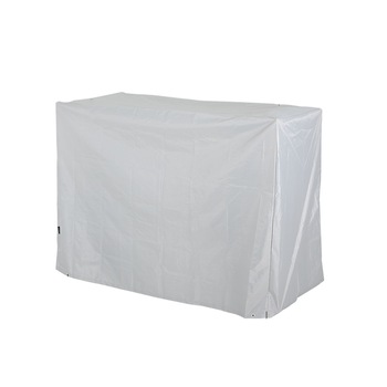 Husa Prelata protectie banca gradina 2 locuri, Gri argintiu, 135 x 66 x 88/70 cm Husa Prelata protectie banca gradina 2 locuri, Gri argintiu, 135 x 66 x 88/70 cm
