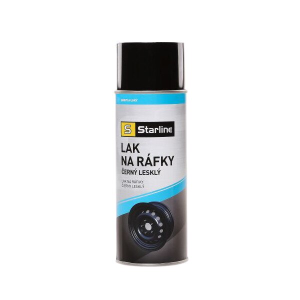 Spray vopsea negru lucios 400ml