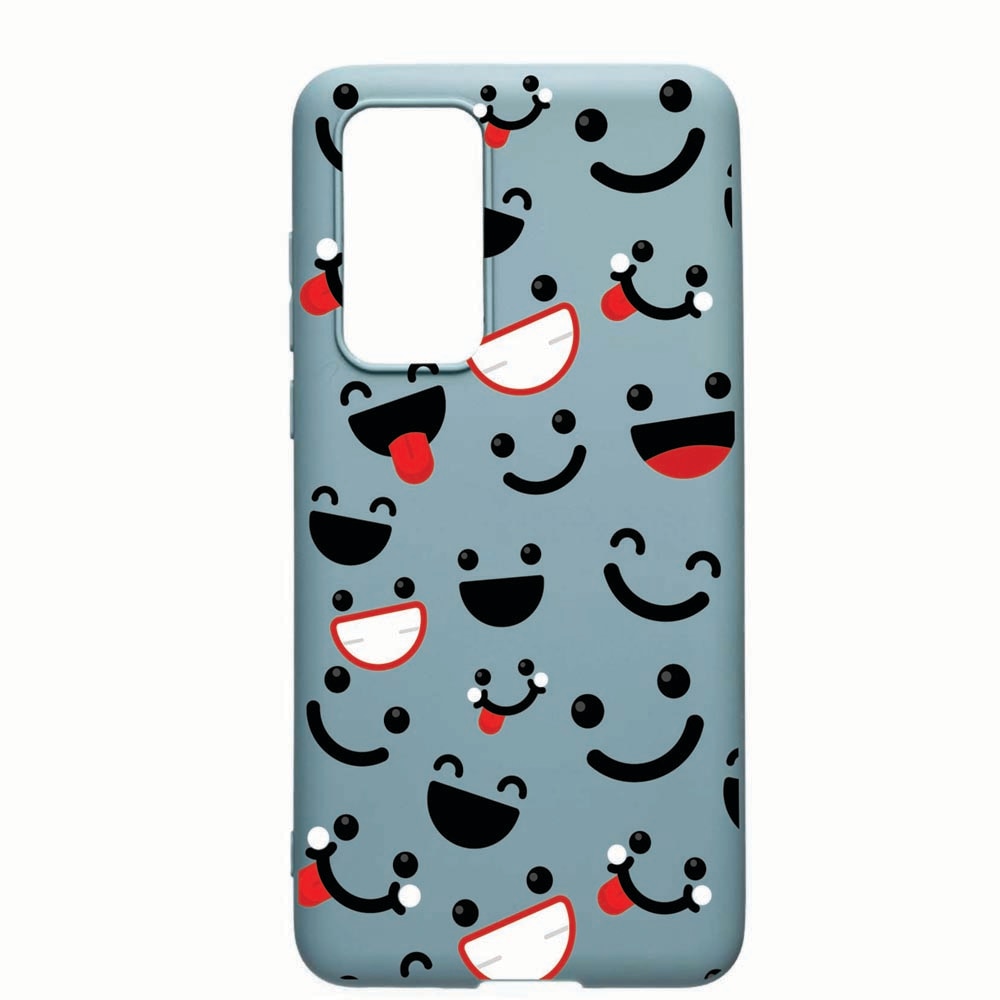 Husa Samsung Galaxy S20, Emotions, rezistenta la uzura, anti-alunecare, din silicon Premium, cornflower 32