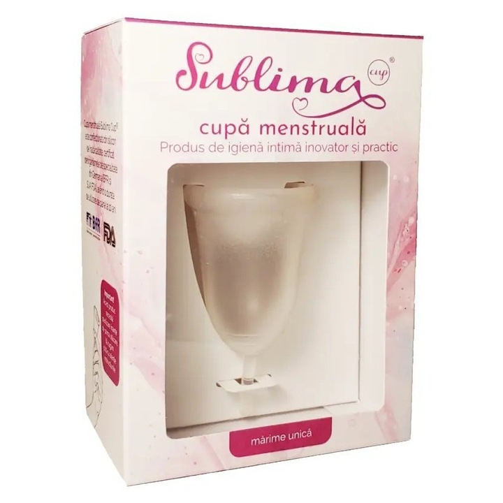 Cupa menstruala SUBLIMA CUP, marime unica
