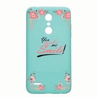 Husa LG K11 / K11 Plus / K10 2018, You Make Me Smile, rezistenta la uzura, anti-alunecare, din silicon Premium, mint 4