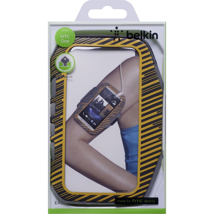Спортна лента за ръка-калъф Belkin, съвместима с HTC One