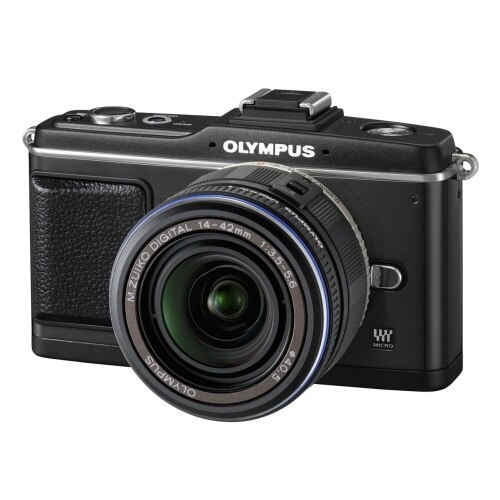 Olympus PEN E-P2 + Obiectiv 14-42mm, Black - eMAG.ro