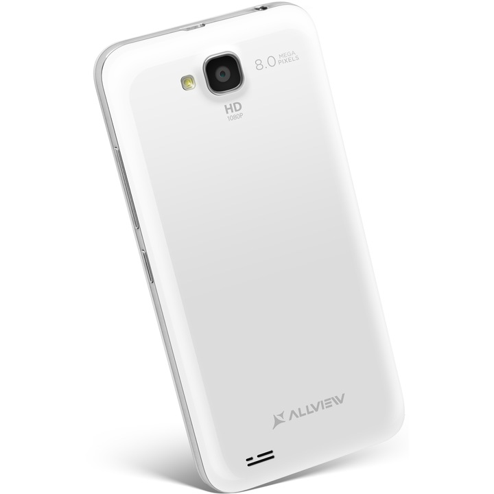 Telefon mobil Allview Dual-Sim P5 Quad, White