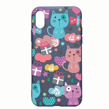 Husa Xiaomi Redmi 7A, Lovely Cat, rezistenta la uzura, anti-alunecare, din silicon Premium, Alaskan blue 41 Husa Xiaomi Redmi 7A, Lovely Cat, rezistenta la uzura, anti-alunecare, din silicon Premium, Alaskan blue 41