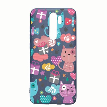 Husa Xiaomi Redmi Note 8 Pro, Lovely Cat, rezistenta la uzura, anti-alunecare, din silicon Premium, Alaskan blue 41 Husa Xiaomi Redmi Note 8 Pro, Lovely Cat, rezistenta la uzura, anti-alunecare, din silicon Premium, Alaskan blue 41