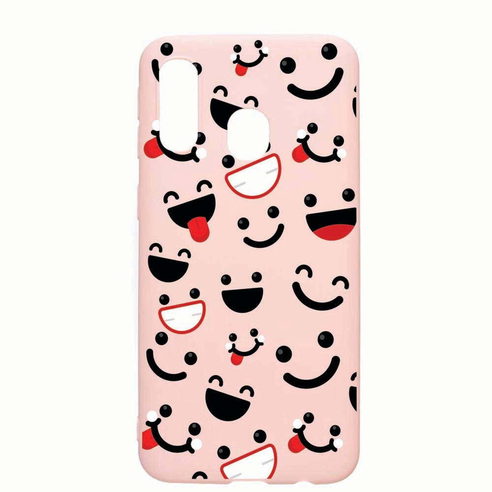 Husa Huawei P Smart 2019, Emotions, rezistenta la uzura, anti-alunecare, din silicon Premium, Pink Sand 32