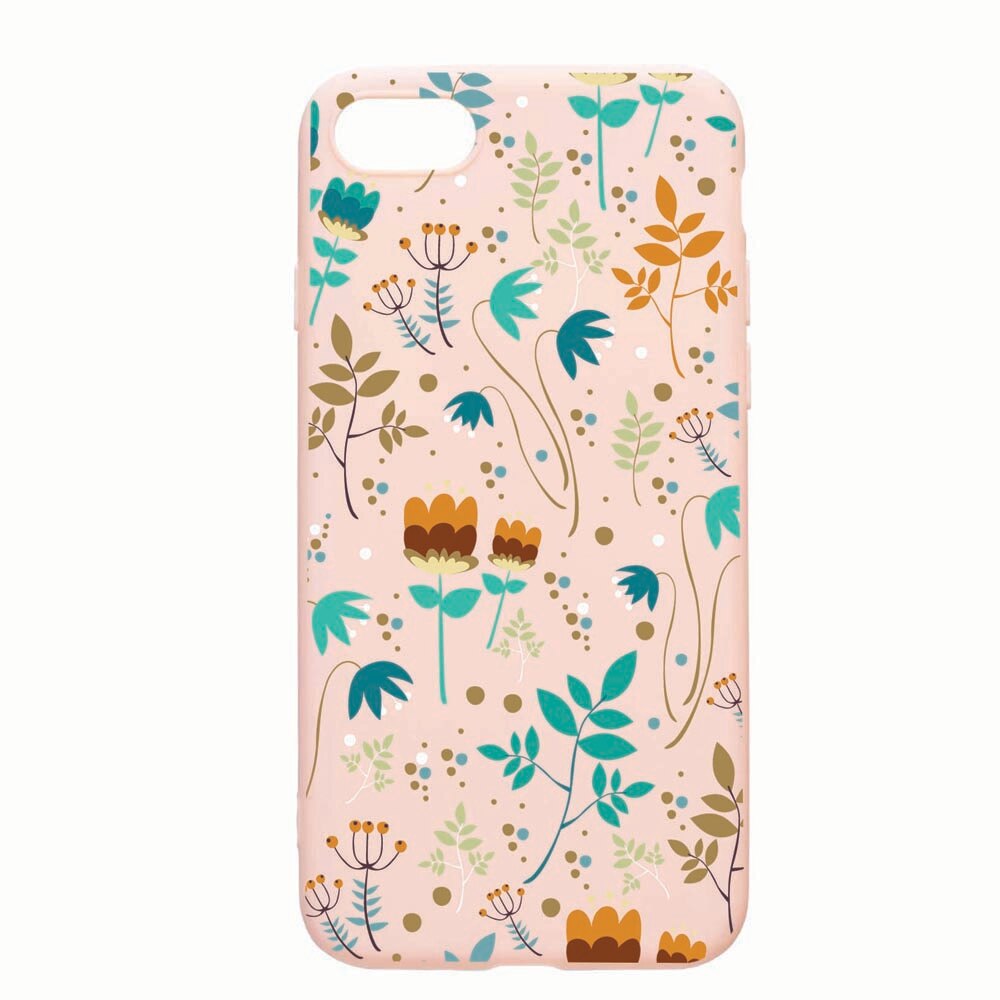 Husa Apple iPhone SE 2 / iPhone 7 / iPhone 8, Spring, rezistenta la uzura, anti-alunecare, din silicon Premium, Pink Sand 28