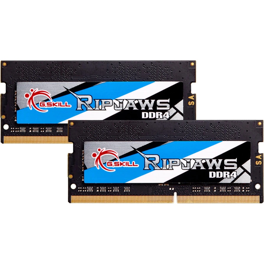 Memorie G.SKILL Ripjaws DDR4 SO-DIMM 32GB(2x16GB) 3200MHz CL22 F4