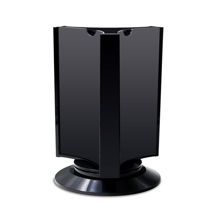 Stand de prezentare Kejea, Trei fete, A4, Negru