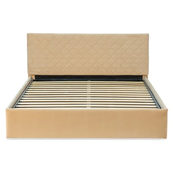 Pat Kring Artemis,160x200 cm, lada depozitare, stofa bej Pat Kring Artemis,160x200 cm, lada depozitare, stofa bej