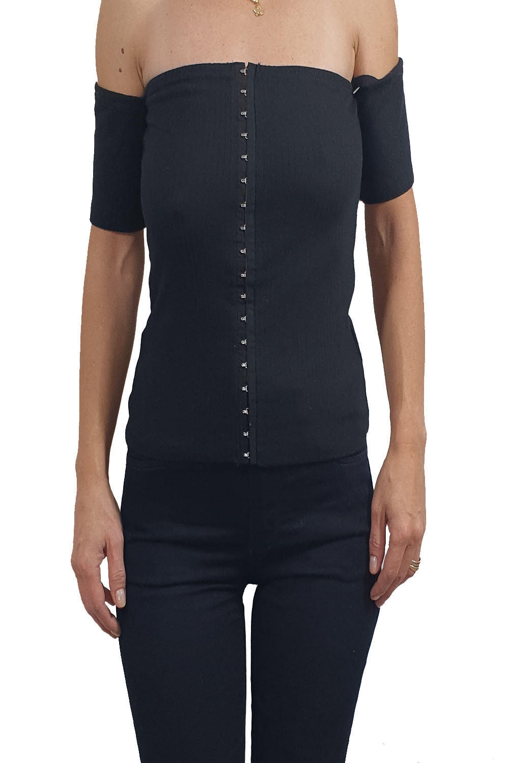 Top dama cu striatii Tally Weijl, Negru