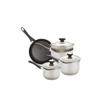 Set 3 cratite si 1 tigaie Non-Stick, Prestige Strain Away Set 3 cratite si 1 tigaie Non-Stick, Prestige Strain Away