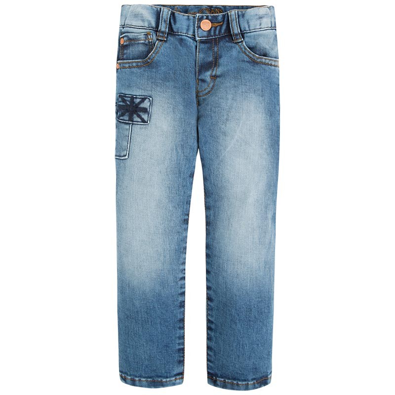 Blugi, Mayoral, casual, baieti, albastru, Albastru