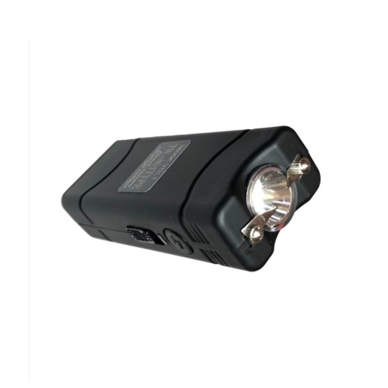 Electrosoc pentru autoaparare, 801 DGM-003, din plastic, negru